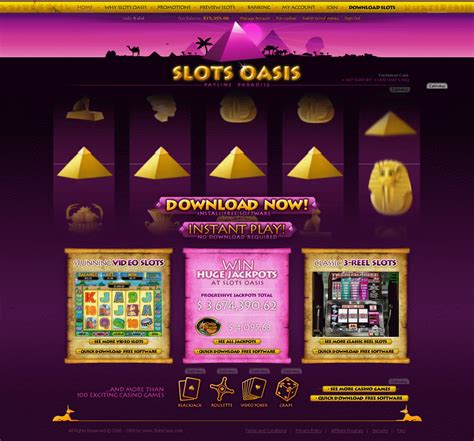 Slot oasis casino online